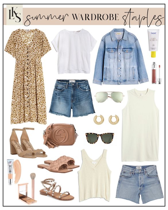 summer wardrobe staples
