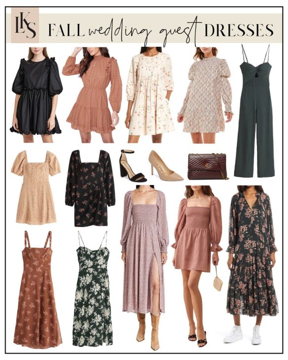 fall wedding guest dresses